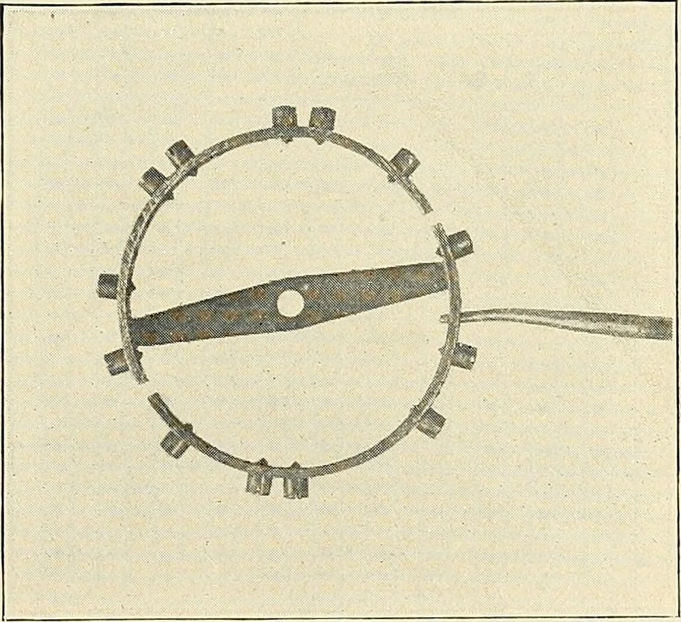 An illustration from Modern methods in horology, 1904, leaf 180