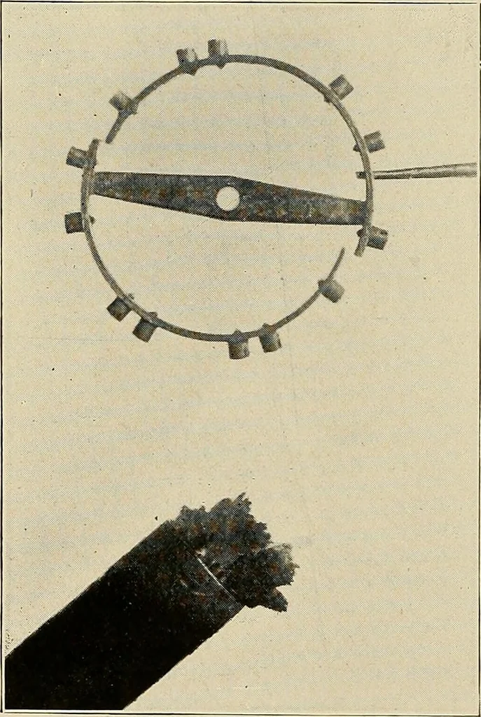 An illustration from Modern methods in horology, 1904, leaf 181