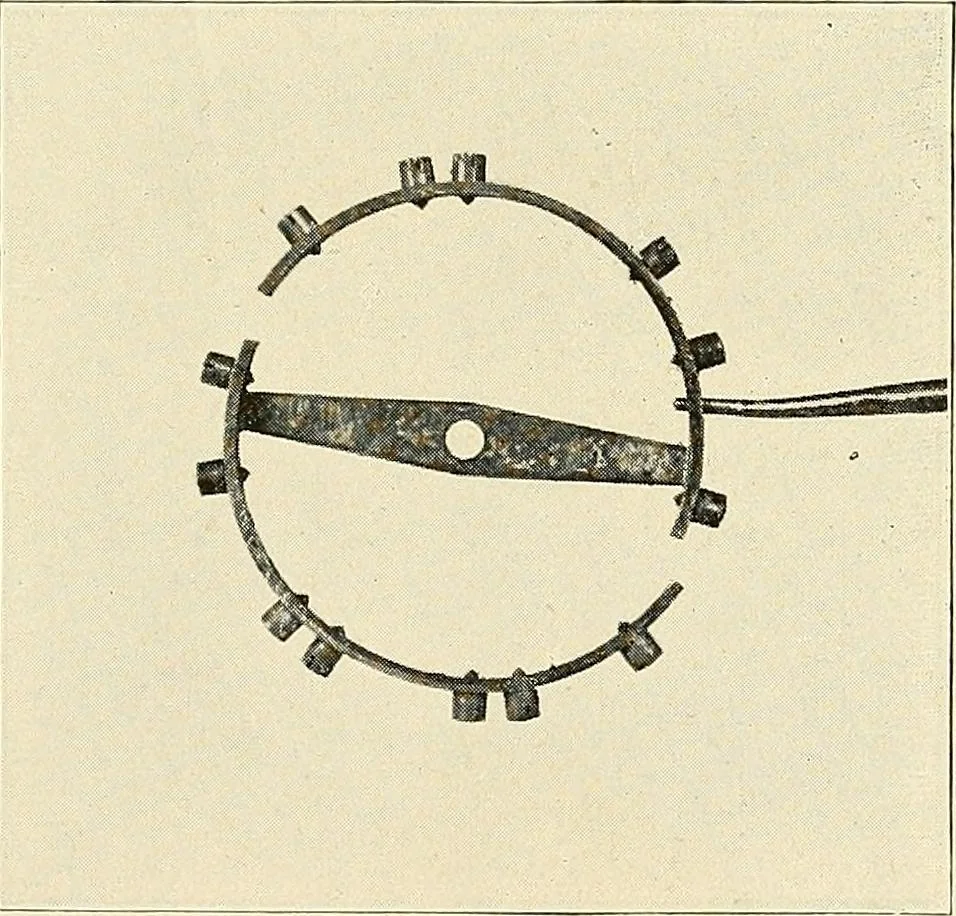 An illustration from Modern methods in horology, 1904, leaf 182