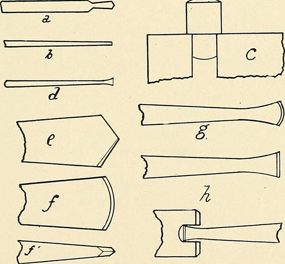 An illustration from Modern methods in horology, 1904, leaf 88