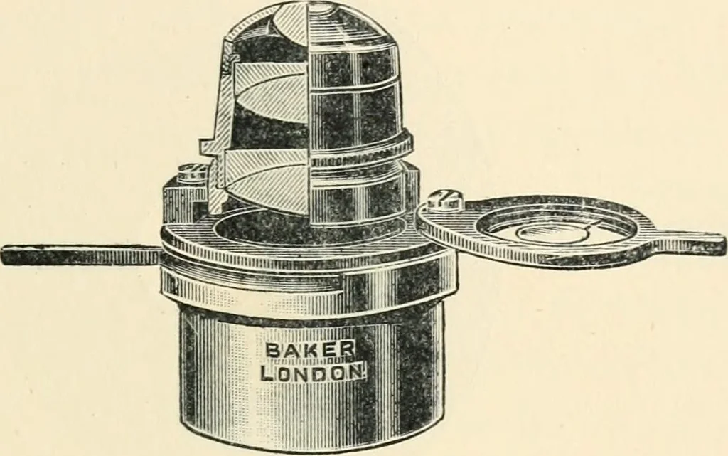 An illustration from Modern microscopy; a handbook for beginners and students, 1912, leaf 116