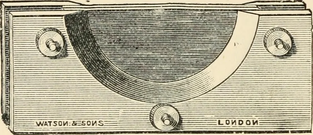 An illustration from Modern microscopy; a handbook for beginners and students, 1912, leaf 147