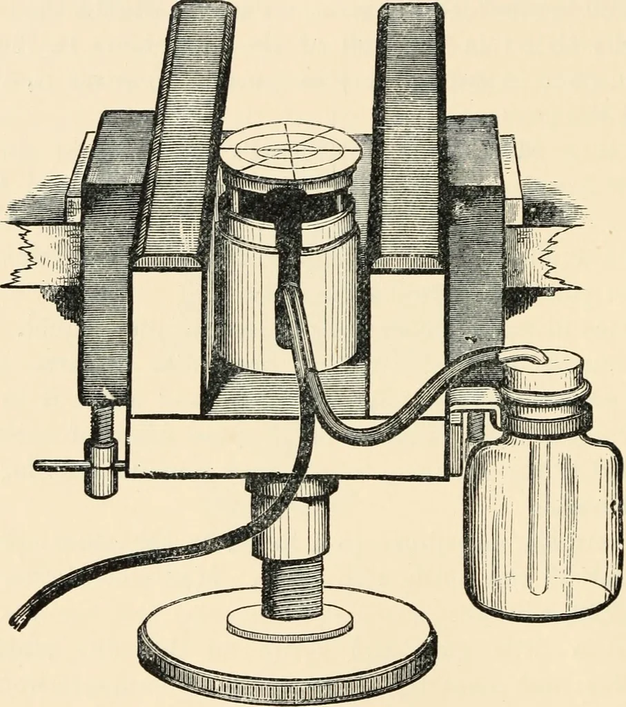 An illustration from Modern microscopy; a handbook for beginners and students, 1912, leaf 171