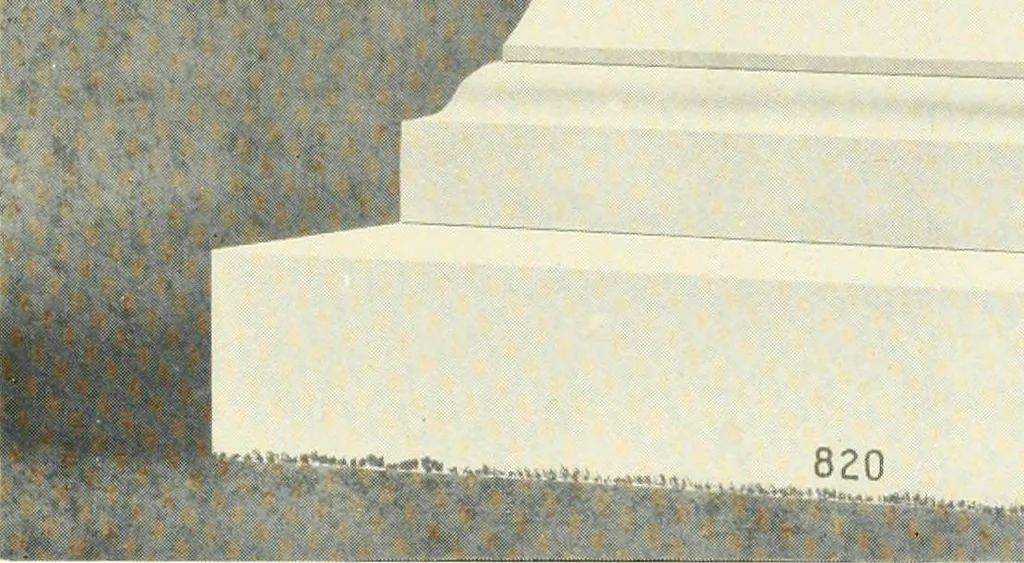 An illustration from Modern monuments, tablets and sarcophagi .., 1907, leaf 108