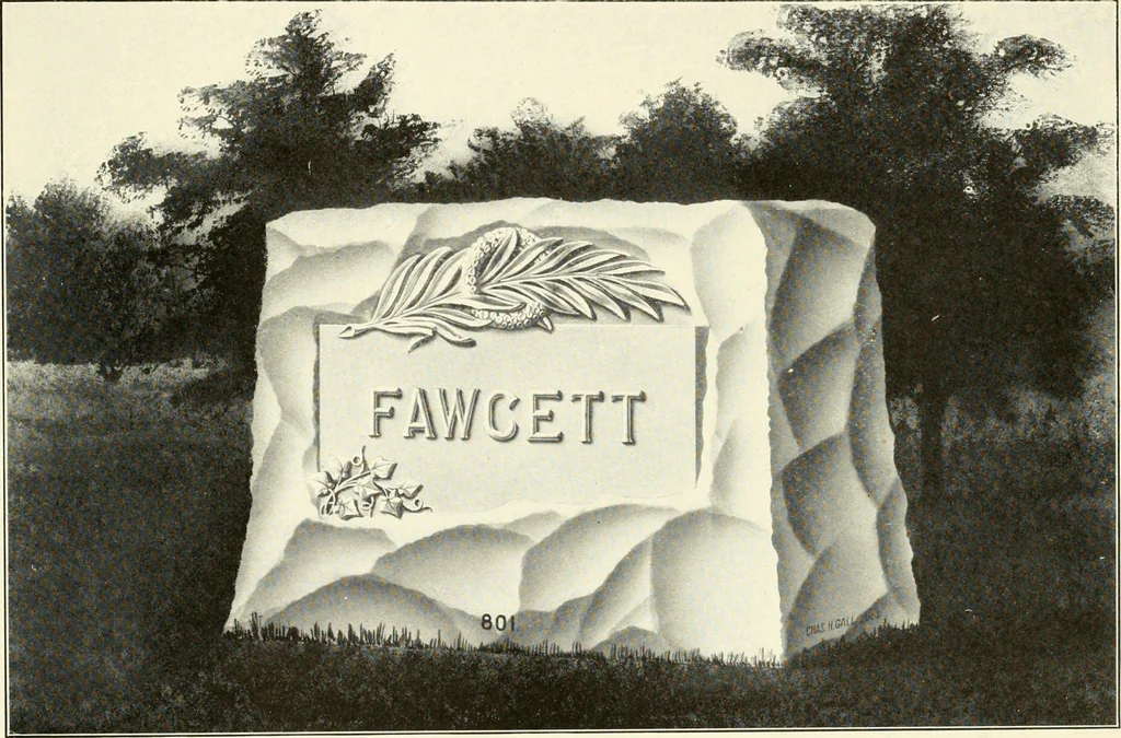 An illustration from Modern monuments, tablets and sarcophagi .., 1907, leaf 26