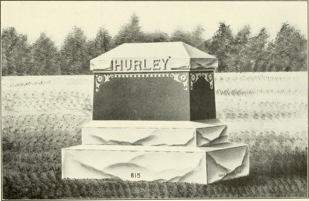 An illustration from Modern monuments, tablets and sarcophagi .., 1907, leaf 40