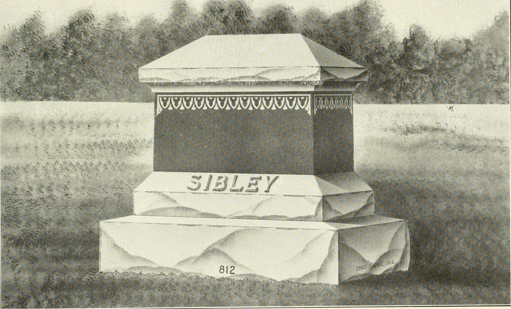 An illustration from Modern monuments, tablets and sarcophagi .., 1907, leaf 50