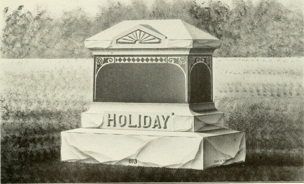 An illustration from Modern monuments, tablets and sarcophagi .., 1907, leaf 54