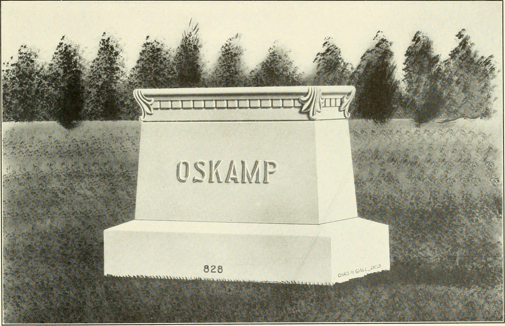 An illustration from Modern monuments, tablets and sarcophagi .., 1907, leaf 74