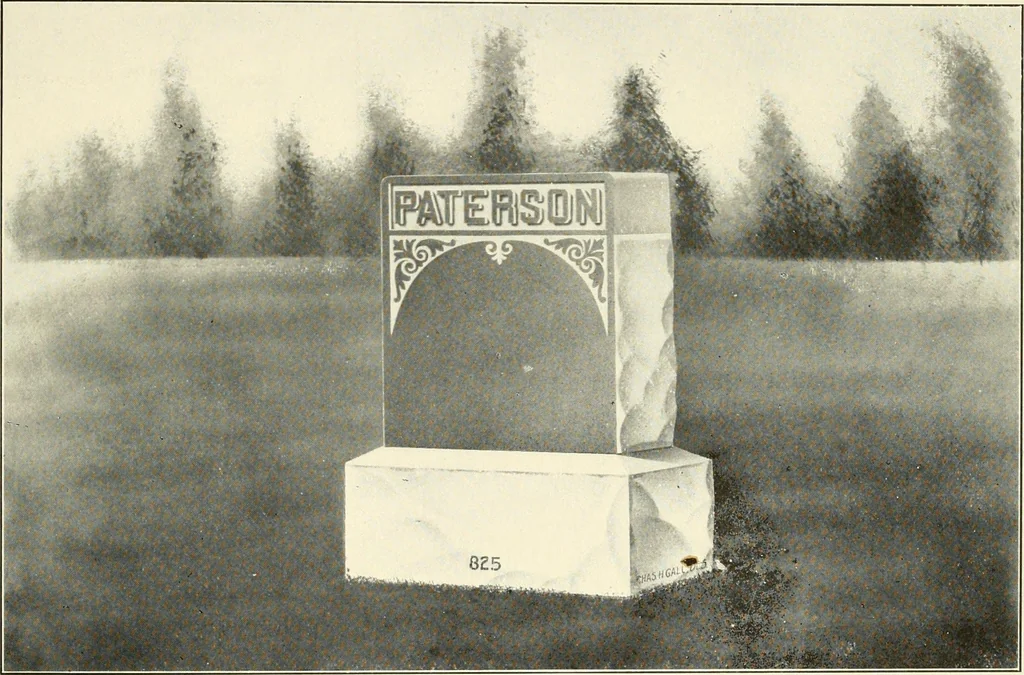 An illustration from Modern monuments, tablets and sarcophagi .., 1907, leaf 8