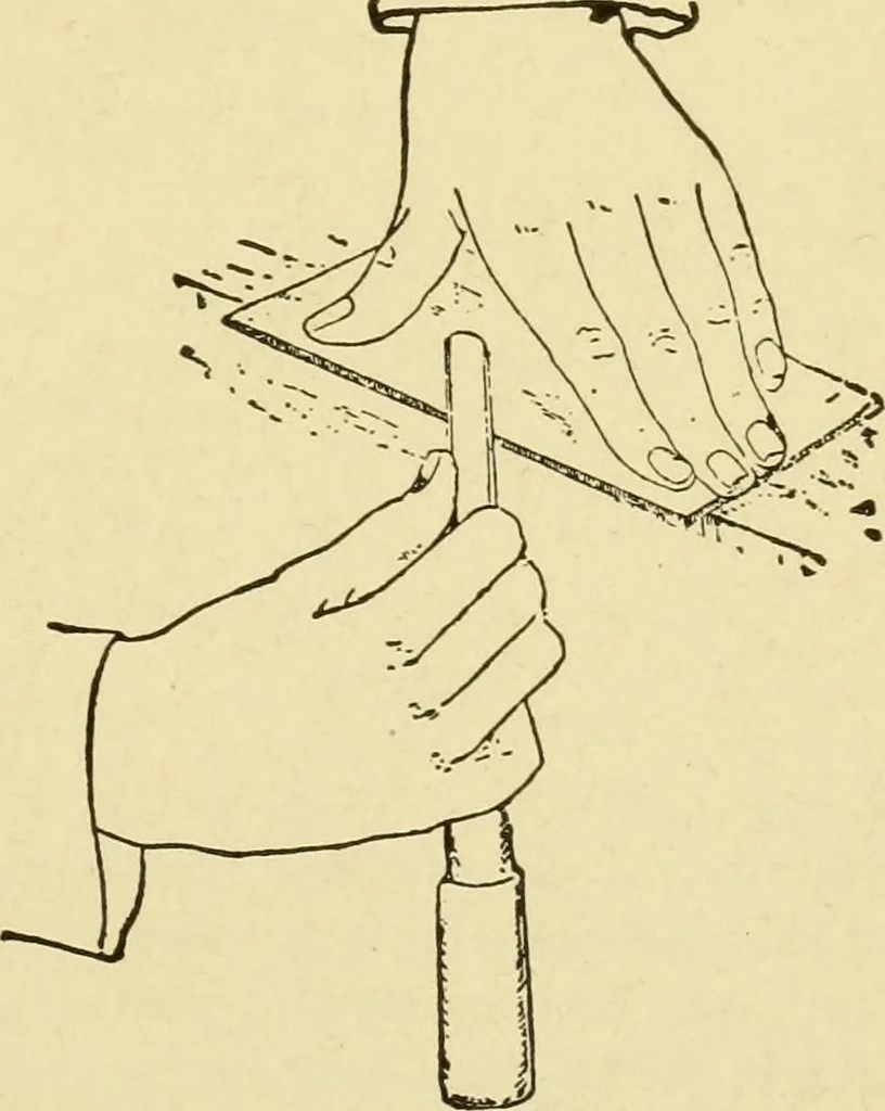 An illustration from Modern painting, hardwood finishing and sign writing .., 1914, leaf 532