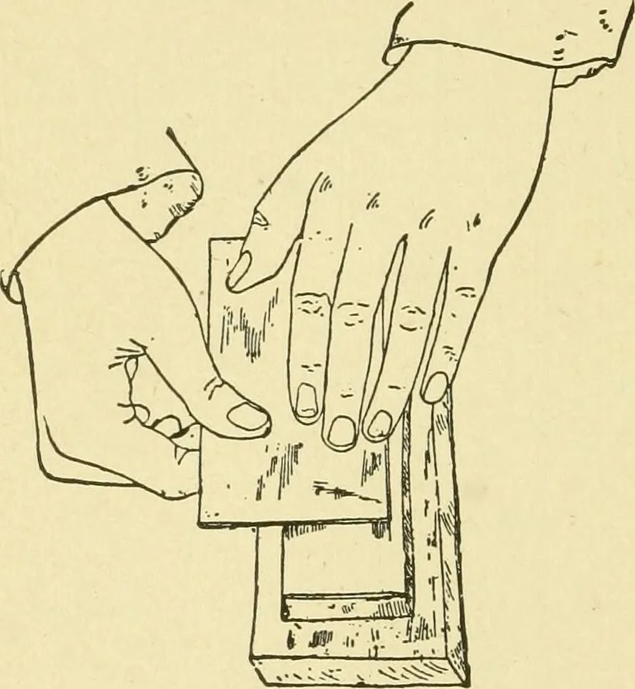 An illustration from Modern painting, hardwood finishing and sign writing .., 1914, leaf 535