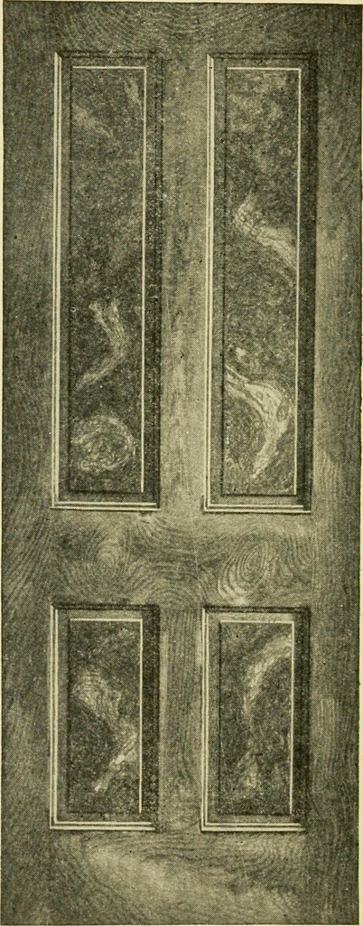 An illustration from Modern painting, hardwood finishing and sign writing .., 1914, leaf 81