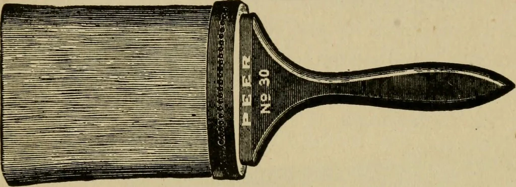 An illustration from Modern painting, hardwood finishing and sign writing, 1918, leaf 34