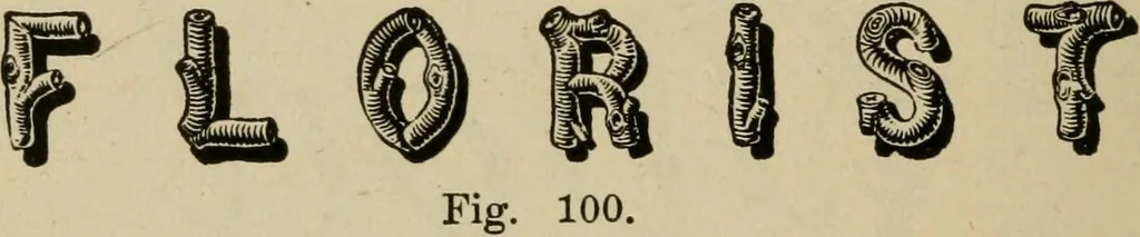 An illustration from Modern painting, hardwood finishing and sign writing, 1918, leaf 375
