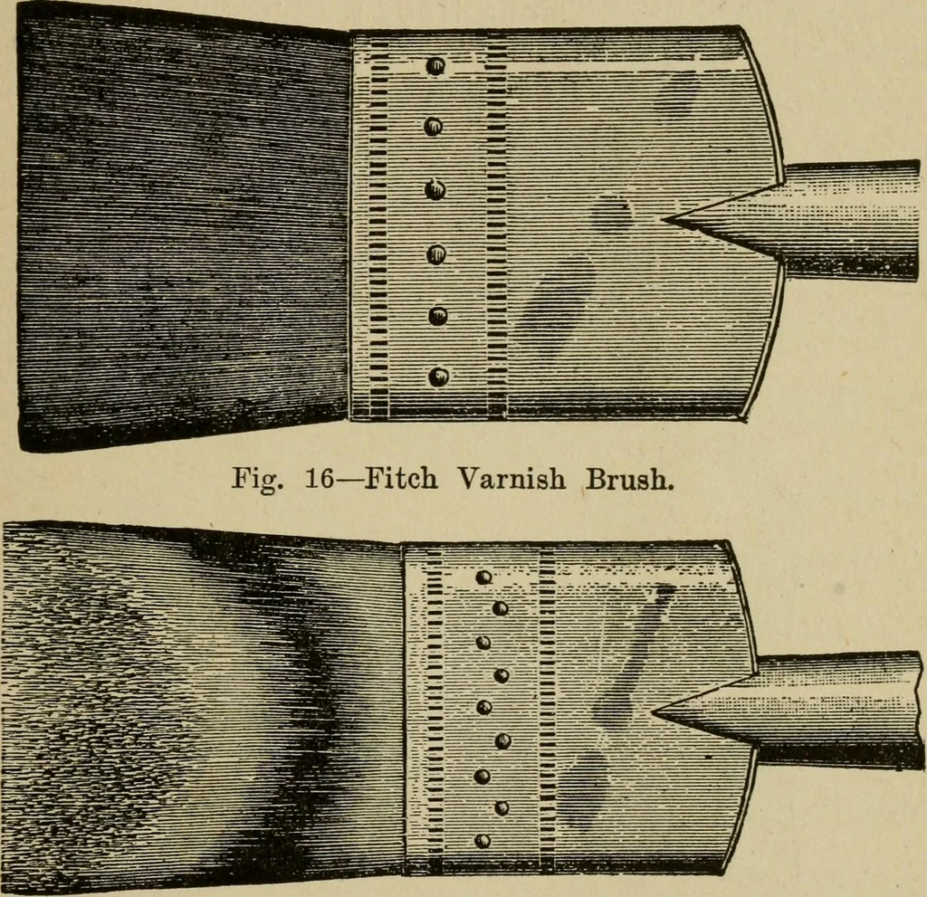 An illustration from Modern painting, hardwood finishing and sign writing, 1918, leaf 42
