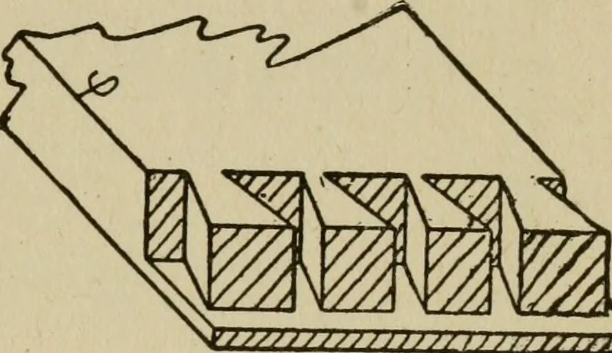 An illustration from Modern painting, hardwood finishing and sign writing, 1918, leaf 498