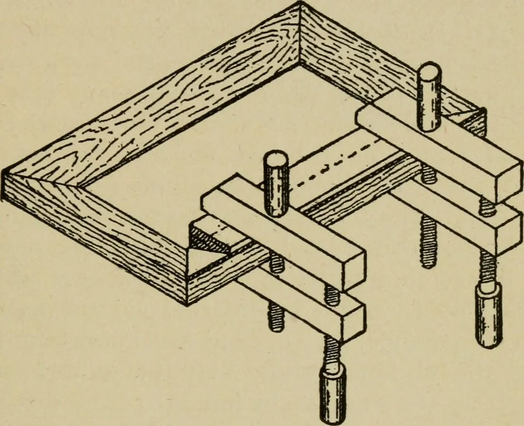 An illustration from Modern painting, hardwood finishing and sign writing, 1918, leaf 530