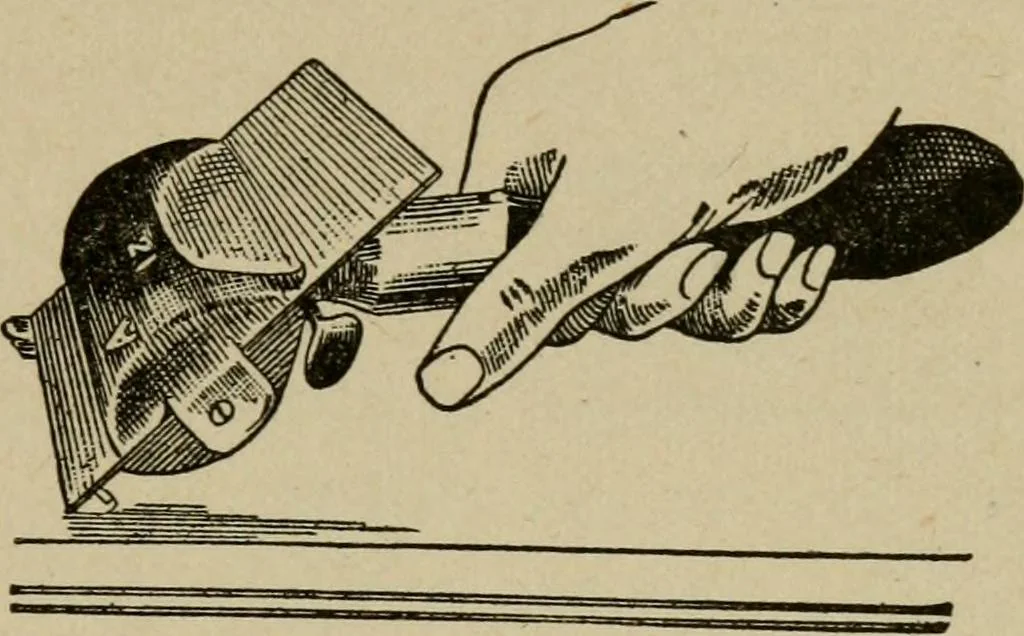 An illustration from Modern painting, hardwood finishing and sign writing, 1918, leaf 544