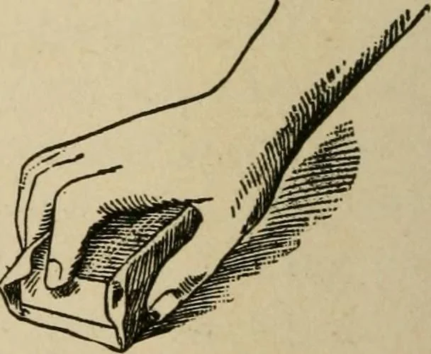 An illustration from Modern painting, hardwood finishing and sign writing, 1918, leaf 545