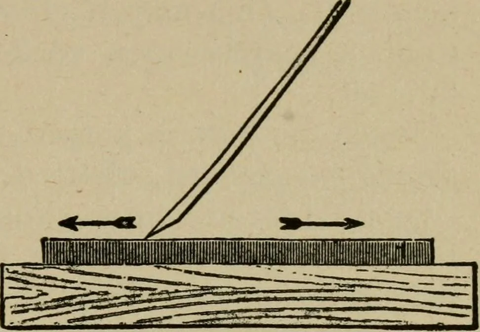 An illustration from Modern painting, hardwood finishing and sign writing, 1918, leaf 566