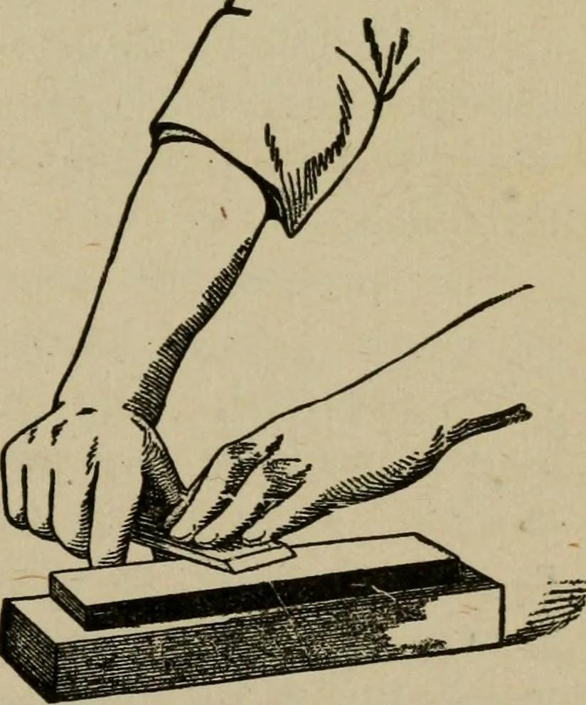 An illustration from Modern painting, hardwood finishing and sign writing, 1918, leaf 566
