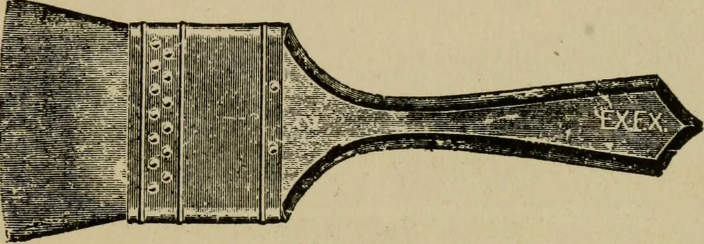 An illustration from Modern painting, hardwood finishing and sign writing, 1918, leaf 58