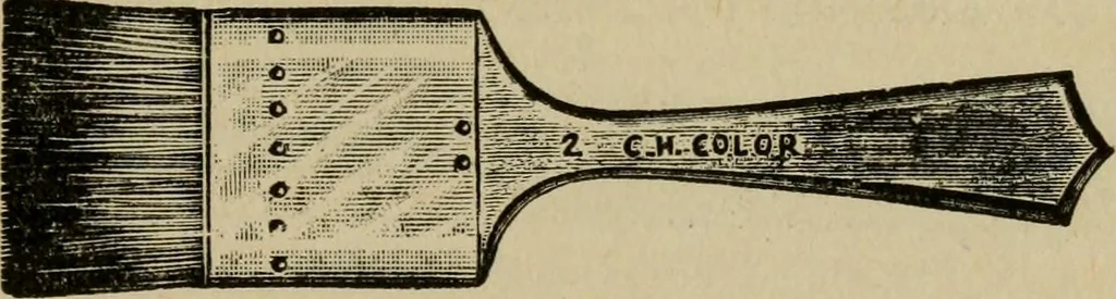 An illustration from Modern painting, hardwood finishing and sign writing, 1918, leaf 58