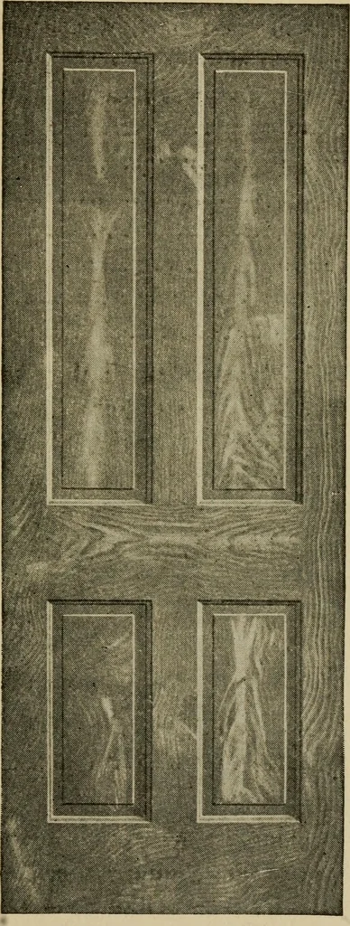 An illustration from Modern painting, hardwood finishing and sign writing, 1918, leaf 74