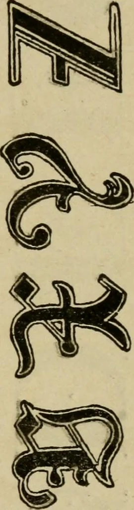 An illustration from Modern painting, hardwood finishing and sign writing, 1918, leaf 788