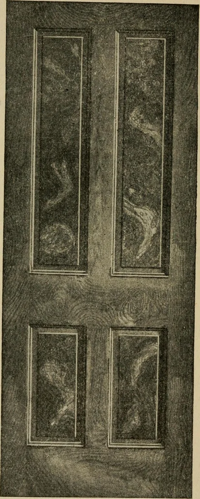 An illustration from Modern painting, hardwood finishing and sign writing, 1918, leaf 79