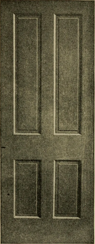 An illustration from Modern painting, hardwood finishing and sign writing, 1918, leaf 84