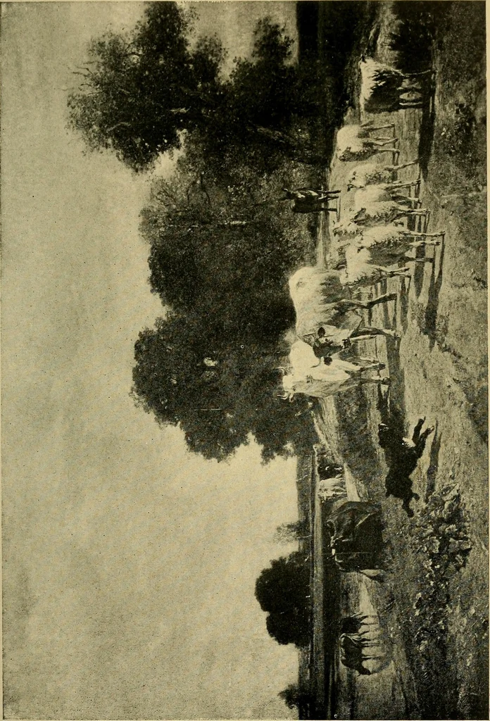 An illustration from Modern paintings as seen and described by great writers, 1911, leaf 122