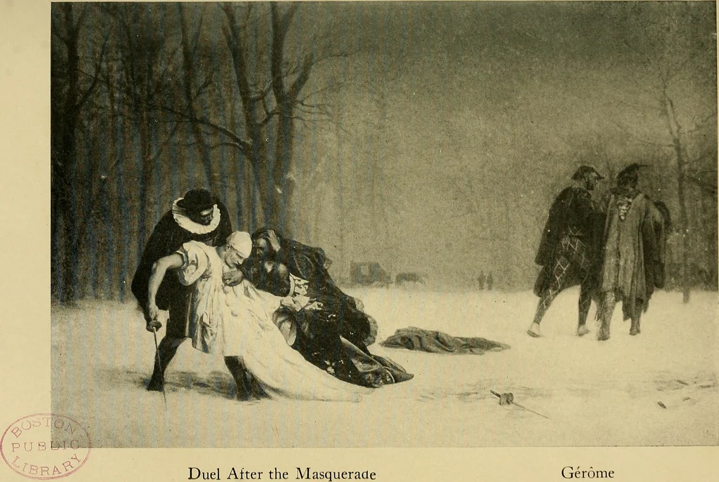 An illustration from Modern paintings as seen and described by great writers, 1911, leaf 188
