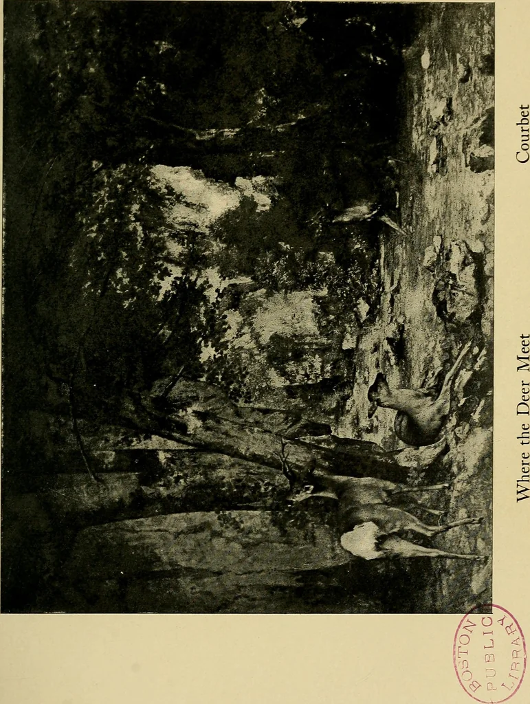An illustration from Modern paintings as seen and described by great writers, 1911, leaf 214