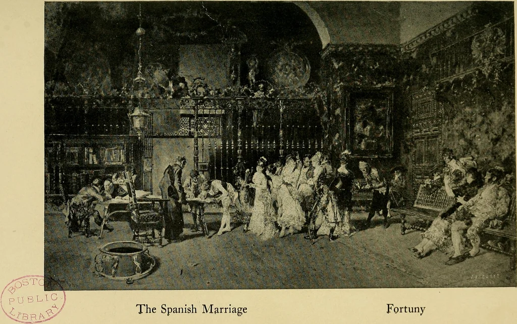 An illustration from Modern paintings as seen and described by great writers, 1911, leaf 220