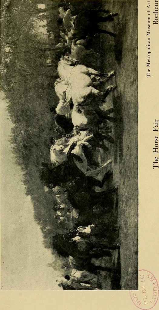 An illustration from Modern paintings as seen and described by great writers, 1911, leaf 232