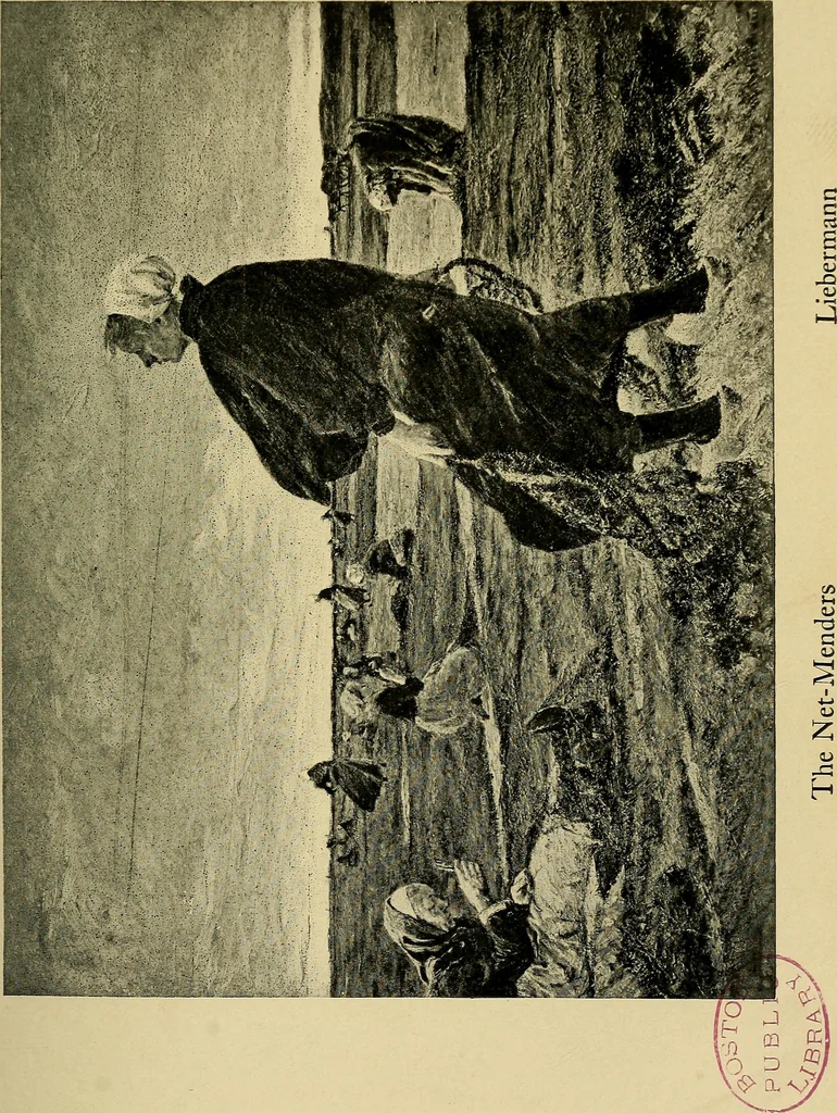An illustration from Modern paintings as seen and described by great writers, 1911, leaf 286