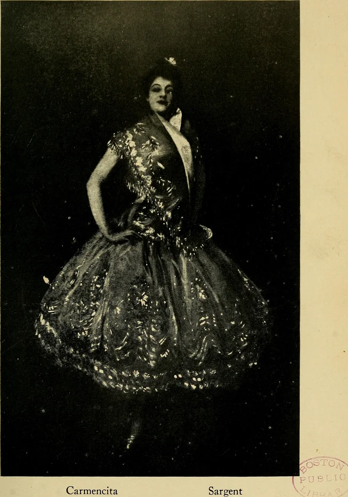 An illustration from Modern paintings as seen and described by great writers, 1911, leaf 344