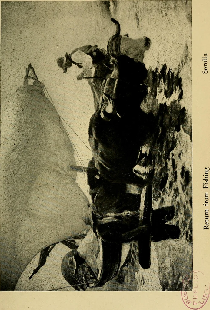 An illustration from Modern paintings as seen and described by great writers, 1911, leaf 436