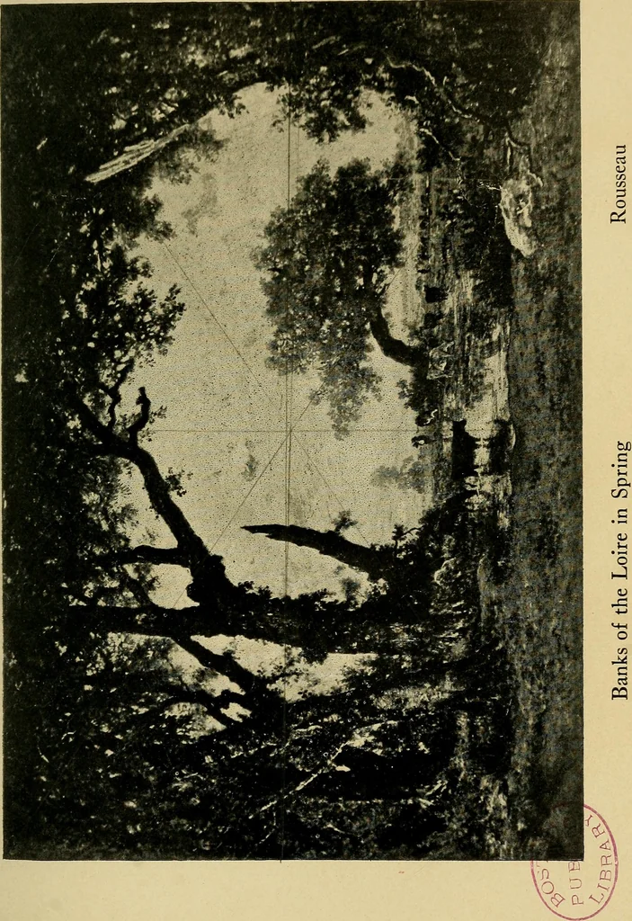 An illustration from Modern paintings as seen and described by great writers, 1911, leaf 72
