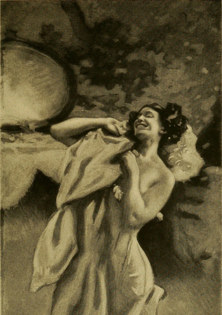 An illustration from Modern paintings by German and Austrian masters, 1916, leaf 164
