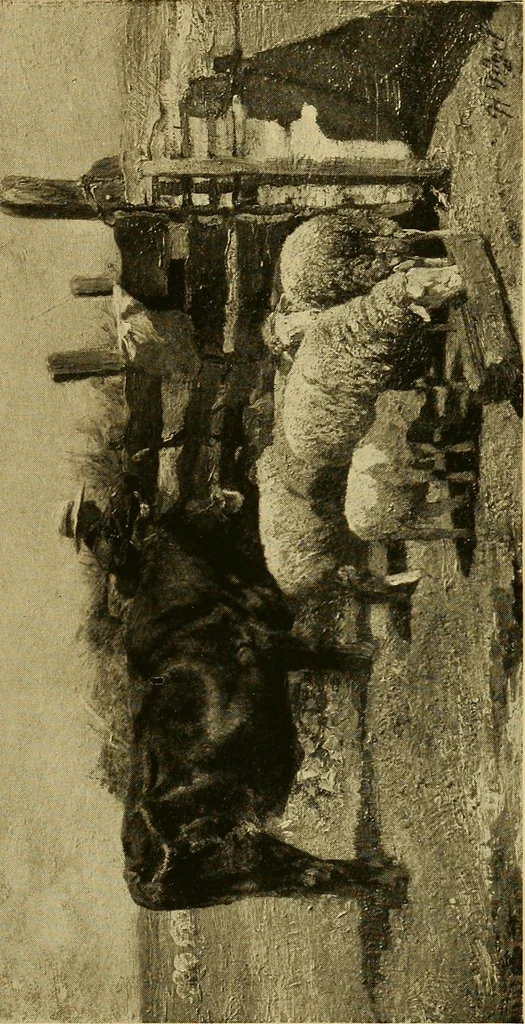 An illustration from Modern paintings by German and Austrian masters, 1916, leaf 204