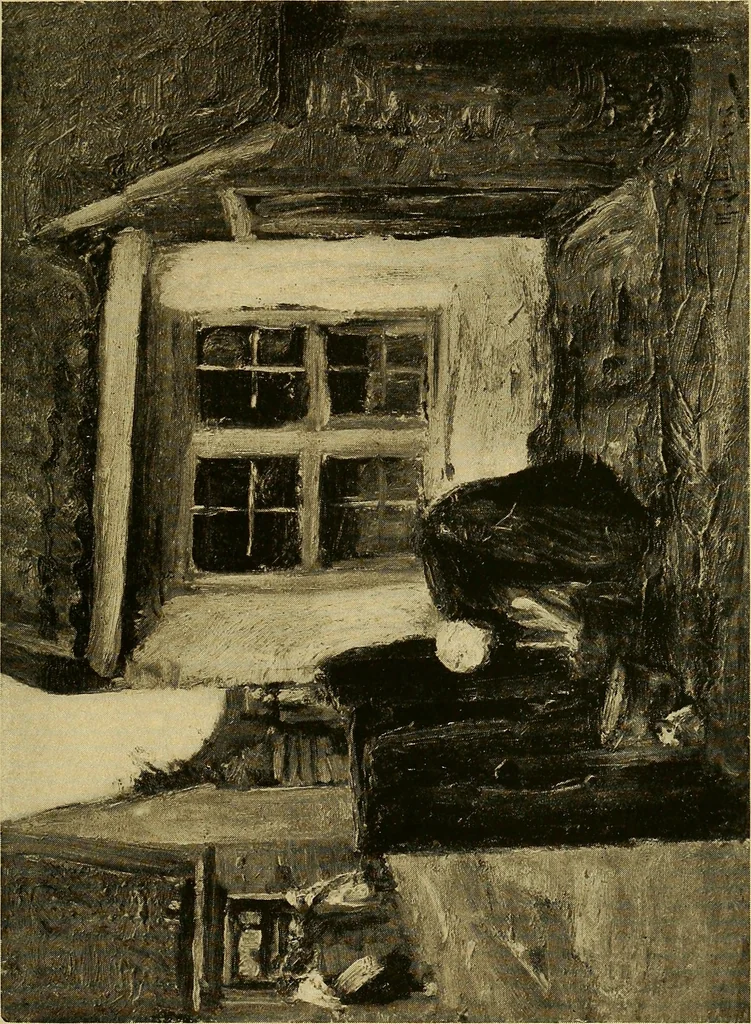 An illustration from Modern paintings by German and Austrian masters, 1916, leaf 228
