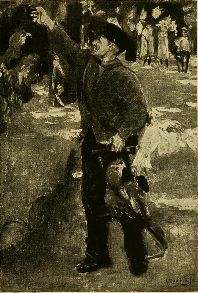 An illustration from Modern paintings by German and Austrian masters, 1916, leaf 236