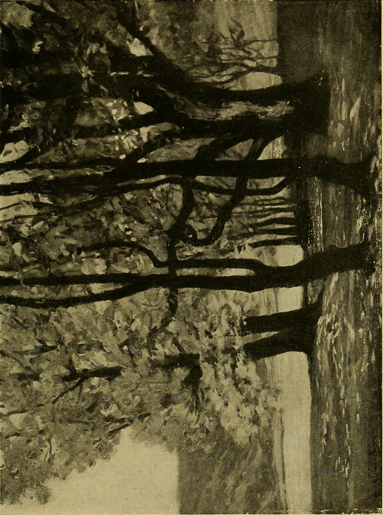 An illustration from Modern paintings by German and Austrian masters, 1916, leaf 270