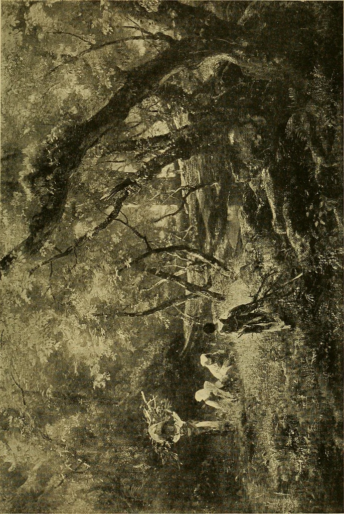 An illustration from Modern paintings by German and Austrian masters, 1916, leaf 288