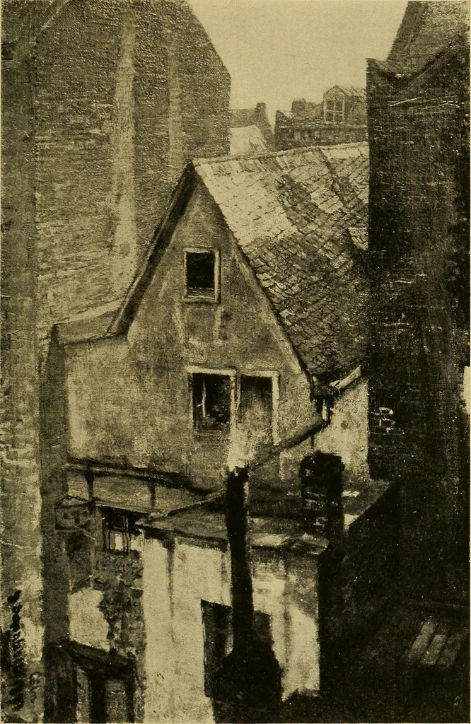 An illustration from Modern paintings by German and Austrian masters, 1916, leaf 310