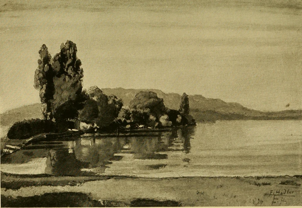 An illustration from Modern paintings by German and Austrian masters, 1916, leaf 354