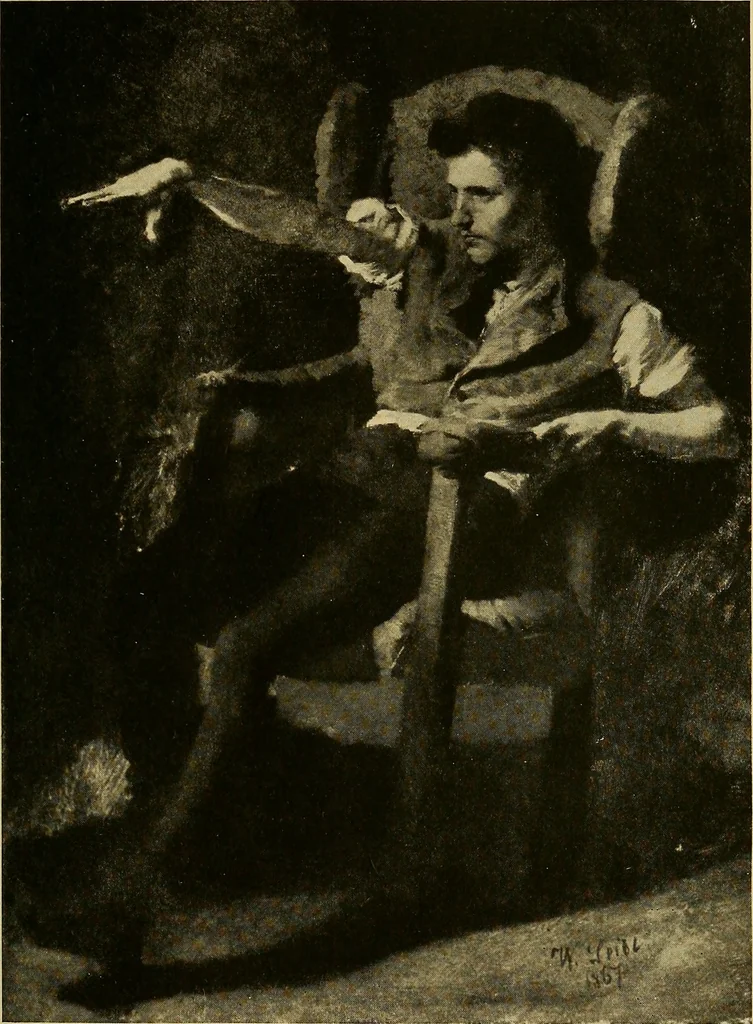 An illustration from Modern paintings by German and Austrian masters, 1916, leaf 36
